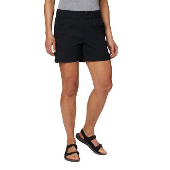 Columbia Firwood Camp II, Pantalones Cortos Negros Para Mujer | 257460-REH